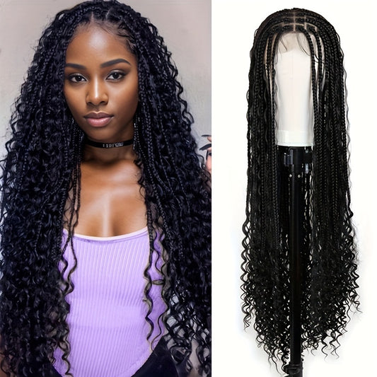 Wavy Lace Wig – Synthetic, Natural Look, Perfect for Any Occasion