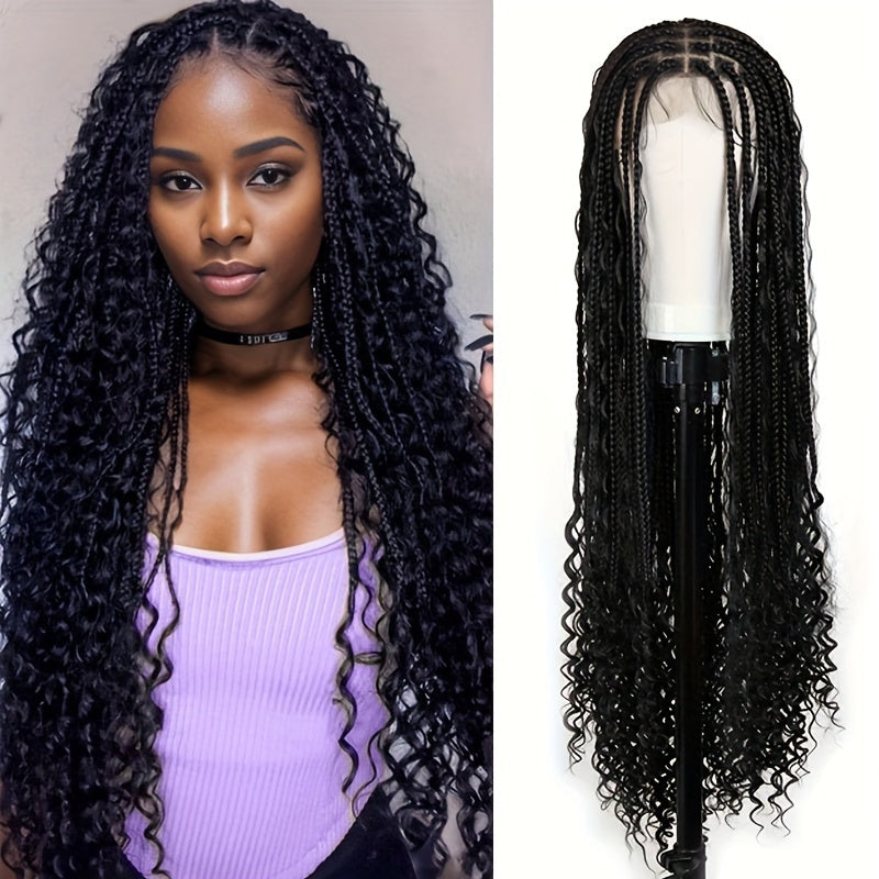 Wavy Lace Wig – Synthetic, Natural Look, Perfect for Any Occasion
