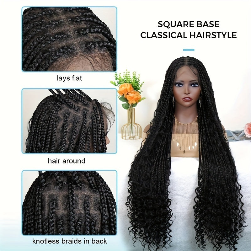 Wavy Lace Wig – Synthetic, Natural Look, Perfect for Any Occasion