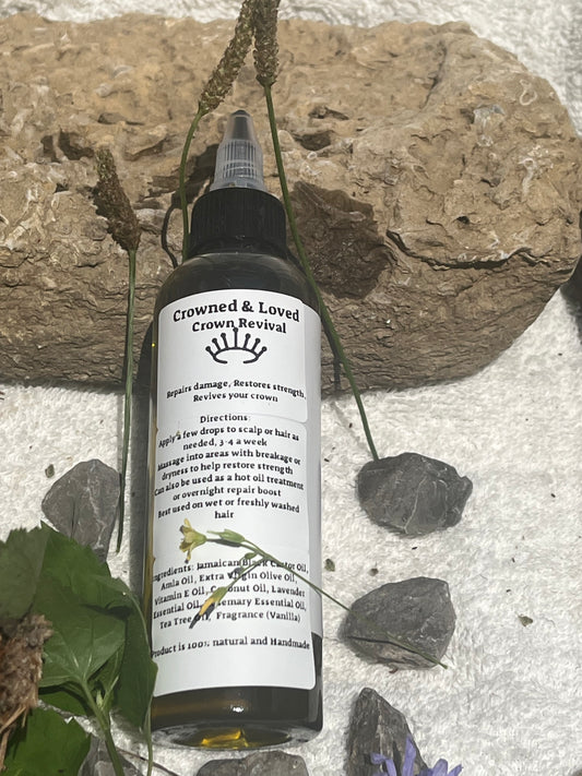 Crown Revival Oil - Strengthen, Repair & Restore Natural Hair
