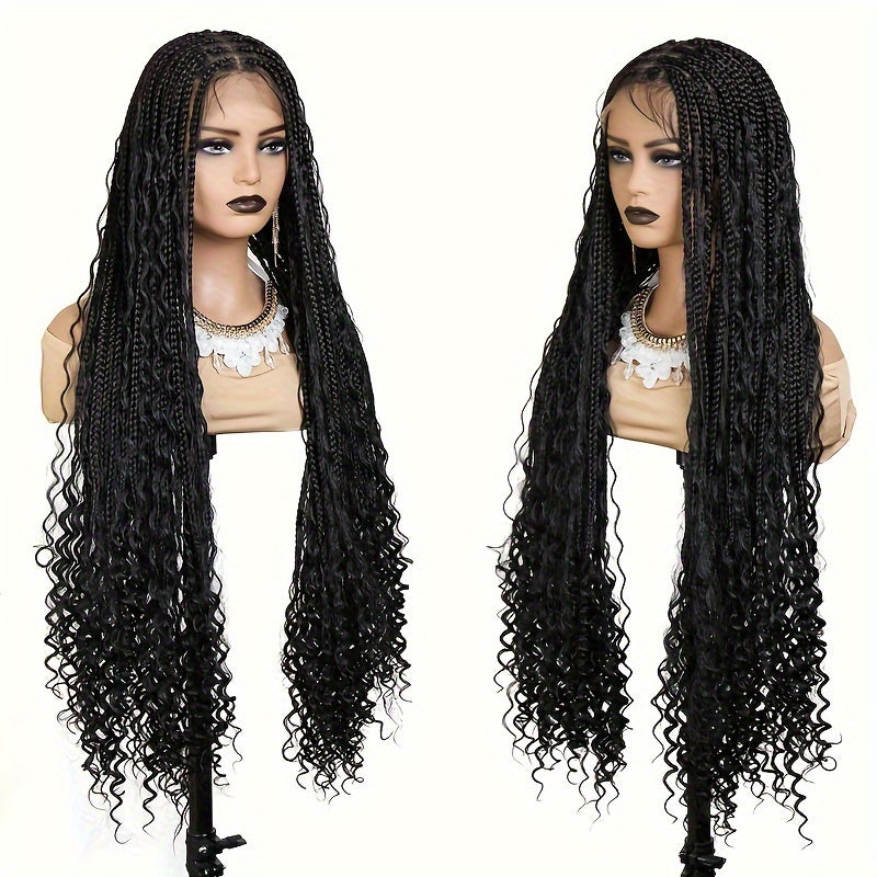 Wavy Lace Wig – Synthetic, Natural Look, Perfect for Any Occasion