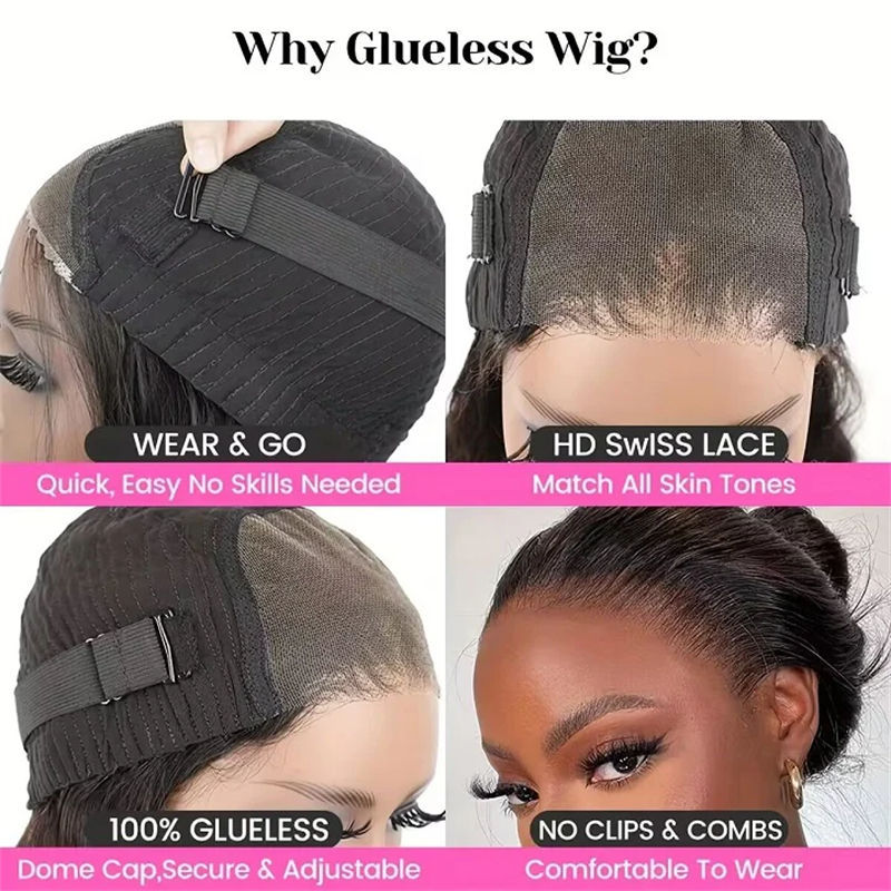4x4 Transparent Lace Front Bob Wig – Glueless Human Hair, Natural Look, Beginner Friendly